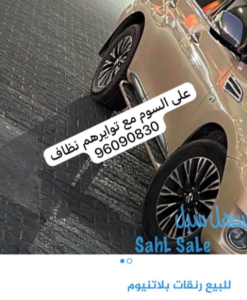 Picture of رنقات بلاتينيوم